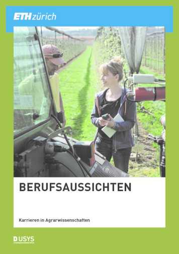 Karrieren in Agrarwissenschaften - Flyer